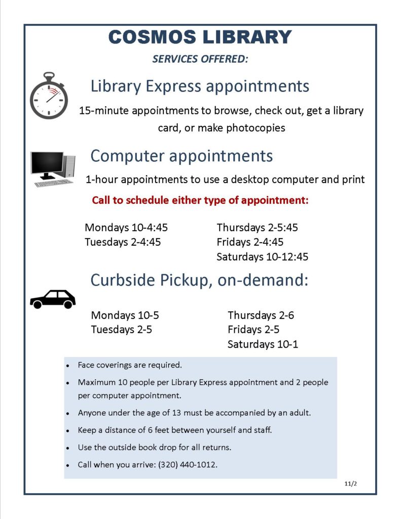 Cosmos Public Library