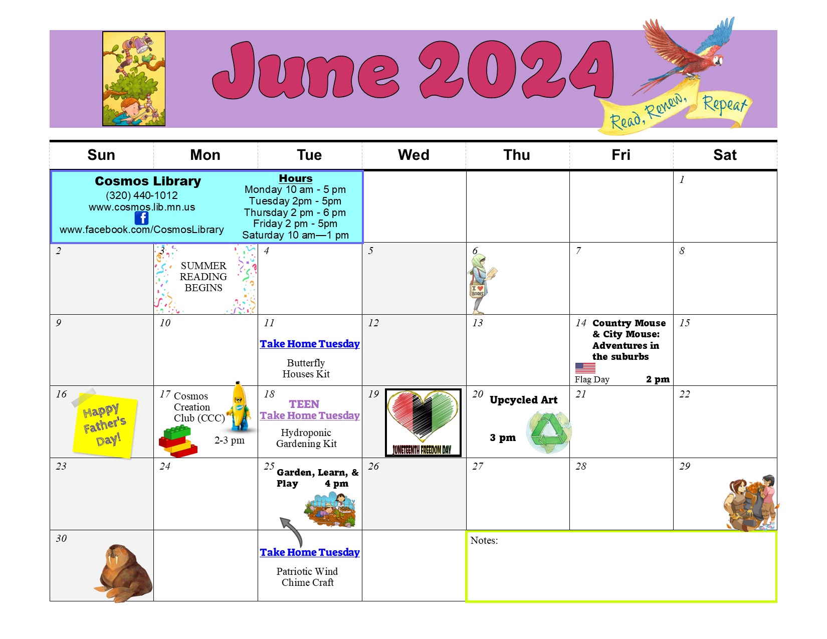 Cosmos Public Library